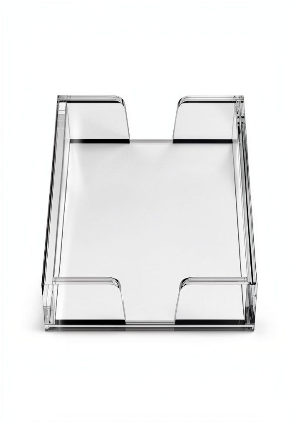 WINFFOR Acrylic Sticky Note Holder Office Product-6