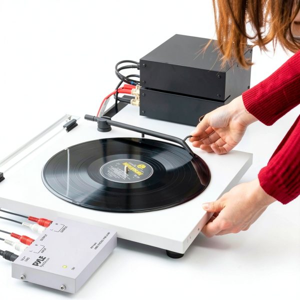 Phono Preamp Sound Around Plastic Turntable Preamp-5