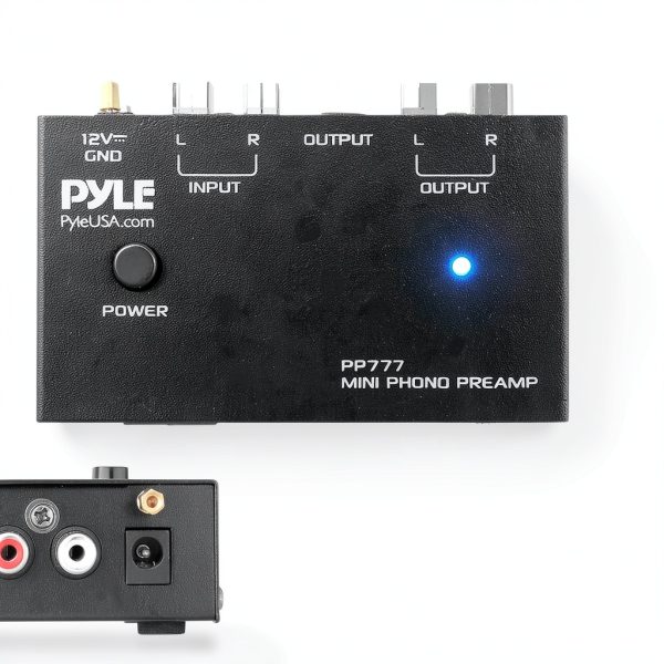 Sound Around Vinyl Phono Preamp Bass Wood Electronics-4
