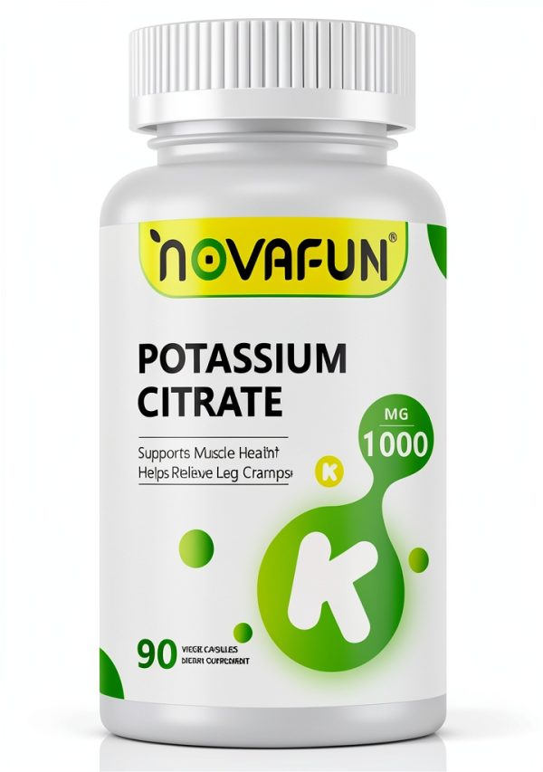 Potassium Citrate Supplement High Potency Vegan USA Made-0