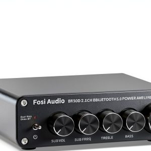 Fosi Audio 2.1CH Bluetooth Amplifier Compact-0