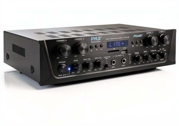 Pyle 4 Channel Bluetooth Amplifier 500W Portable-0