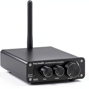 Fosi Audio Mini Bluetooth Amplifier Aluminum-0