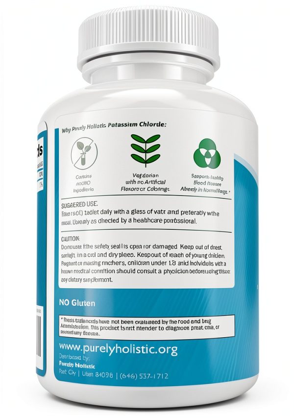 Potassium Chloride Tablets High Potency Dietary Supplement-2