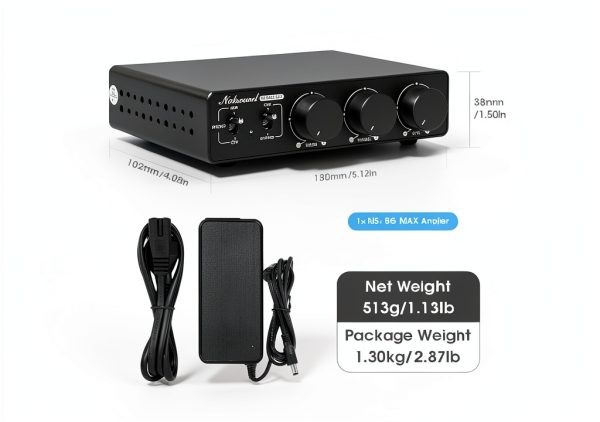 600W Hi-Fi Amplifier Douk Audio NS-13G-MAX Desktop-7