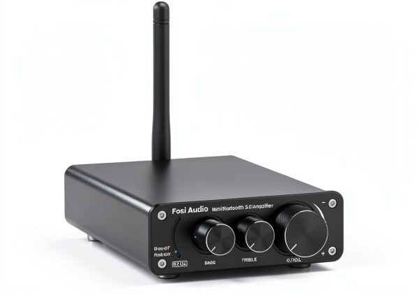Fosi Audio Mini Bluetooth Amplifier Aluminum-7