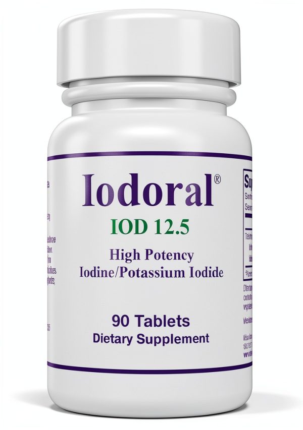 ARG Iodoral Iodine Supplement Thyroid Support High Potency-0