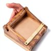 SKLENICE Wood Note Paper Roll Dispenser Office Product-4