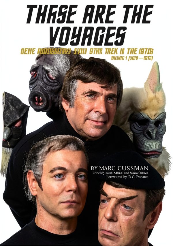 Gene Roddenberry Star Trek Book 1: These Are the Voyages Jacobs Brown-0
