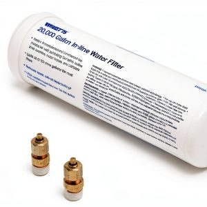 Watts Premier 20,000 water filter with Connectors for Fridge Ice Maker-0