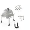 Gravity-Fed Water Filter System Stand, Detachable Stainless Steel Stand Compatible with Berkey Water Filter System Countertop, 9.25" Diameter by 5.9" Tall-4