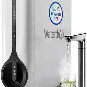 Waterdrop Reverse Osmosis System Instant Hot Water 600GPD Pure White-0