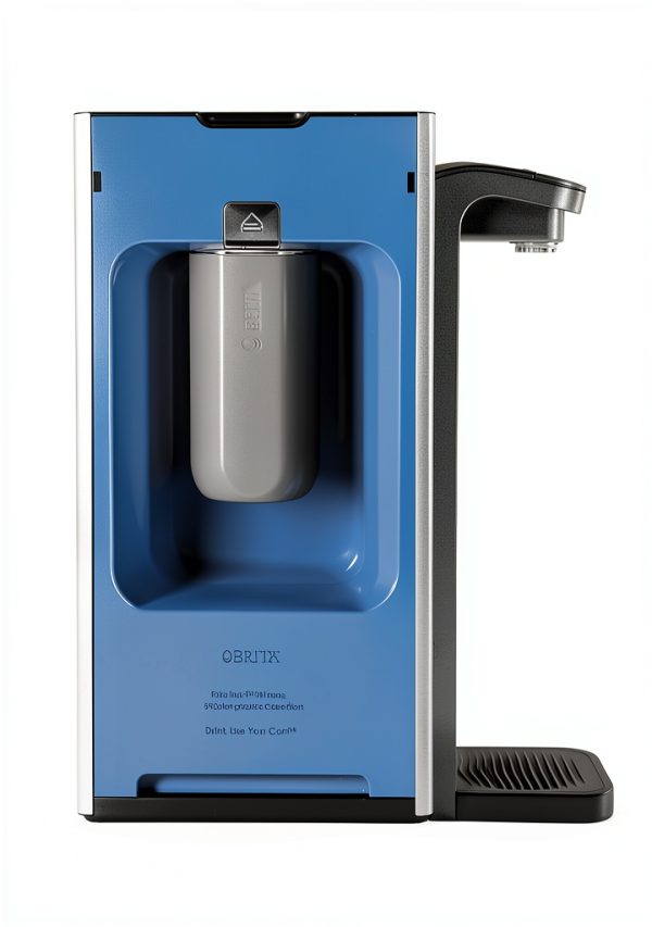 Brita Hub Instant Powerful Countertop Water Filter 12 Cup White 87340-4