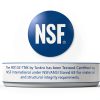 tankRo RO132-TNK 4 Gallon RO Water Filtration Tank NSF Certified White-7