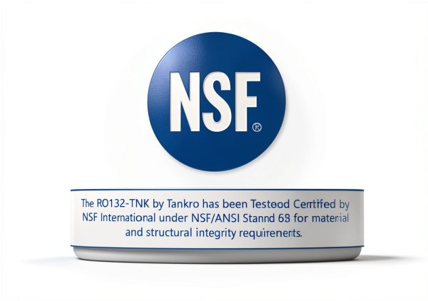 tankRo RO132-TNK 4 Gallon RO Water Filtration Tank NSF Certified White-7