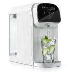Portable UV Countertop Reverse Osmosis Water Filter, 5-Stage Water Filtration System, No Installation Need, 5:1 Pure to Drain, RO Water Purifier for Home Kitchen Office-0