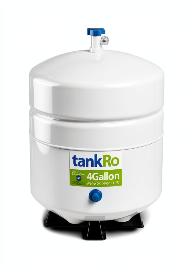 tankRo RO132-TNK 4 Gallon RO Water Filtration Tank NSF Certified White-5