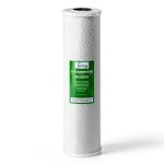 iSpring FC25B Whole House Water Filter, CTO Carbon Block, 20” x 4.5” for Sediment & Chlorine Removal-0
