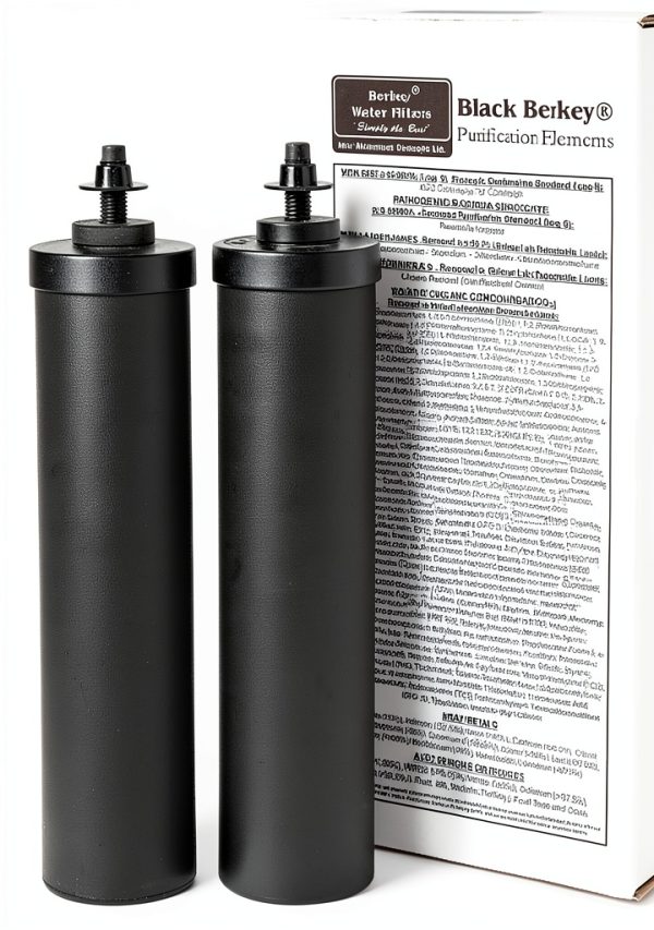 Big Berkey Gravity-Fed Stainless Steel Countertop Water Filter System 2.25 Gallon with 2 Authentic Black Berkey Elements BB9-2 Filters-1