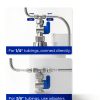 Waterdrop PMT Small Water Pressure Tank RO Storage for 1/4" Tubing-3