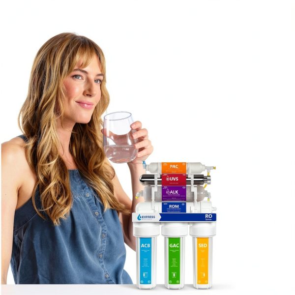 Express Water UV Reverse Osmosis Under Sink System Alkaline UV-2