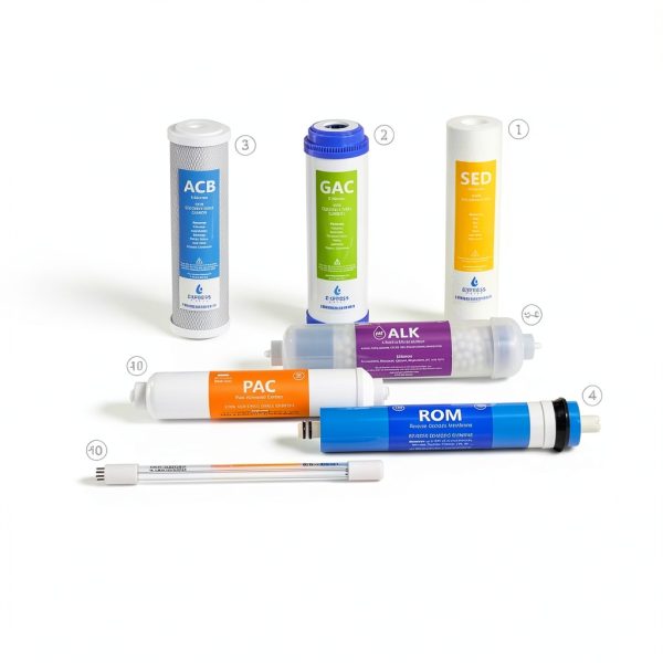 Express Water UV Reverse Osmosis Under Sink System Alkaline UV-3