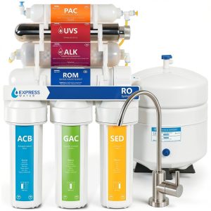 Express Water UV Reverse Osmosis Under Sink System Alkaline UV-0