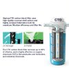 iSpring FC25B Whole House Water Filter, CTO Carbon Block, 20” x 4.5” for Sediment & Chlorine Removal-1