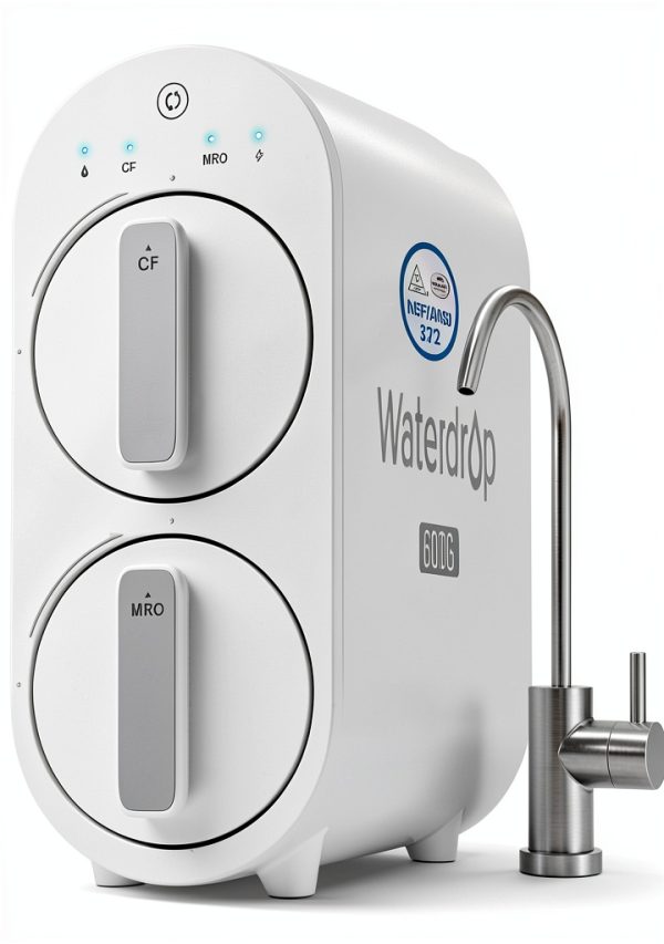 Waterdrop G2P600 Reverse Osmosis System 600 GPD Tankless NSF Certified-0