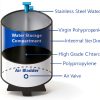 tankRo RO132-TNK 4 Gallon RO Water Filtration Tank NSF Certified White-3
