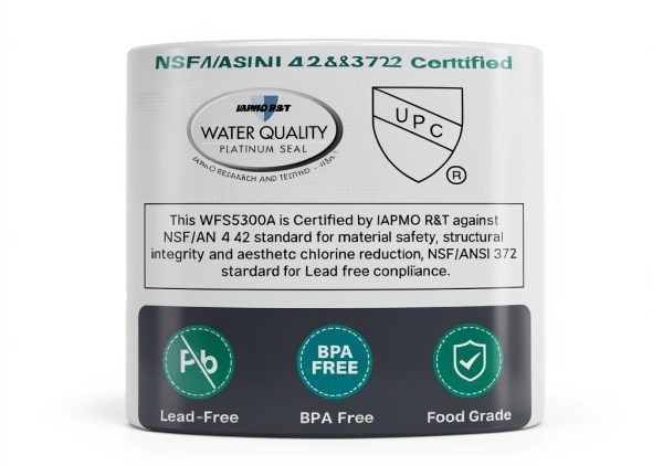 Under Sink Water Filter ICEPURE WFS5300A 3-Year 22000 Gallon NSF-2
