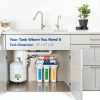 tankRo RO132-TNK 4 Gallon RO Water Filtration Tank NSF Certified White-2
