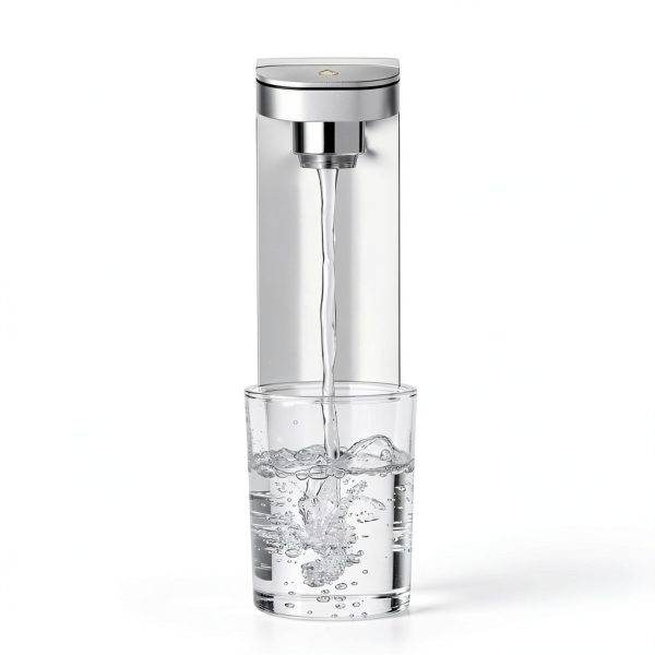 Brita Hub Compact Instant Powerful Countertop Water Filter System, Reduces 70+ Contaminants, 9 Cup Water Reservoir, Includes 6 Month Carbon Block Filter, White, 87344-1